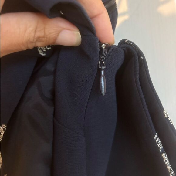 Cinq à Sept Eza Bodycon Midnight Blue Strapless Dress - Picture 7 of 10